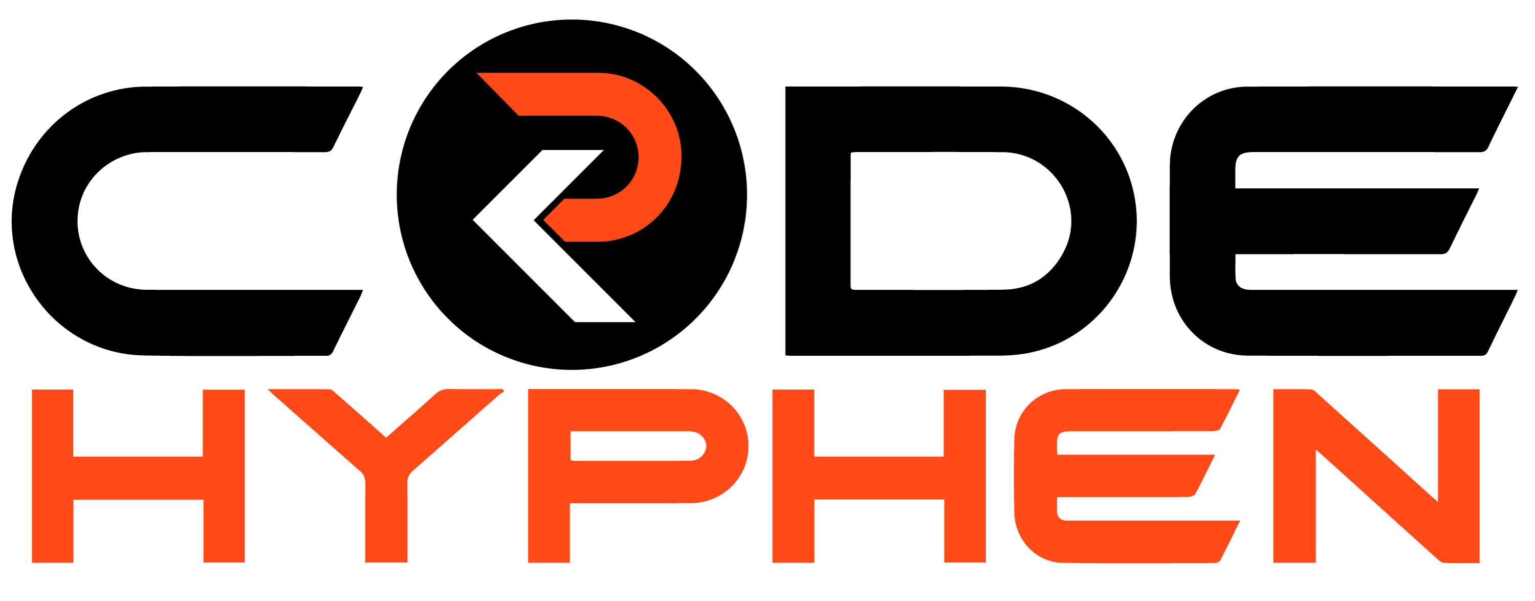 code hyphen logo dark